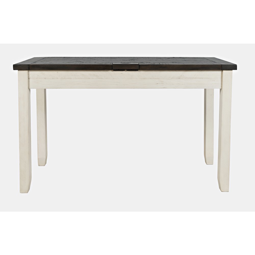Madison County Rustic Reclaimed Solid Wood Farmhouse USB Charging Desk. Picture 9