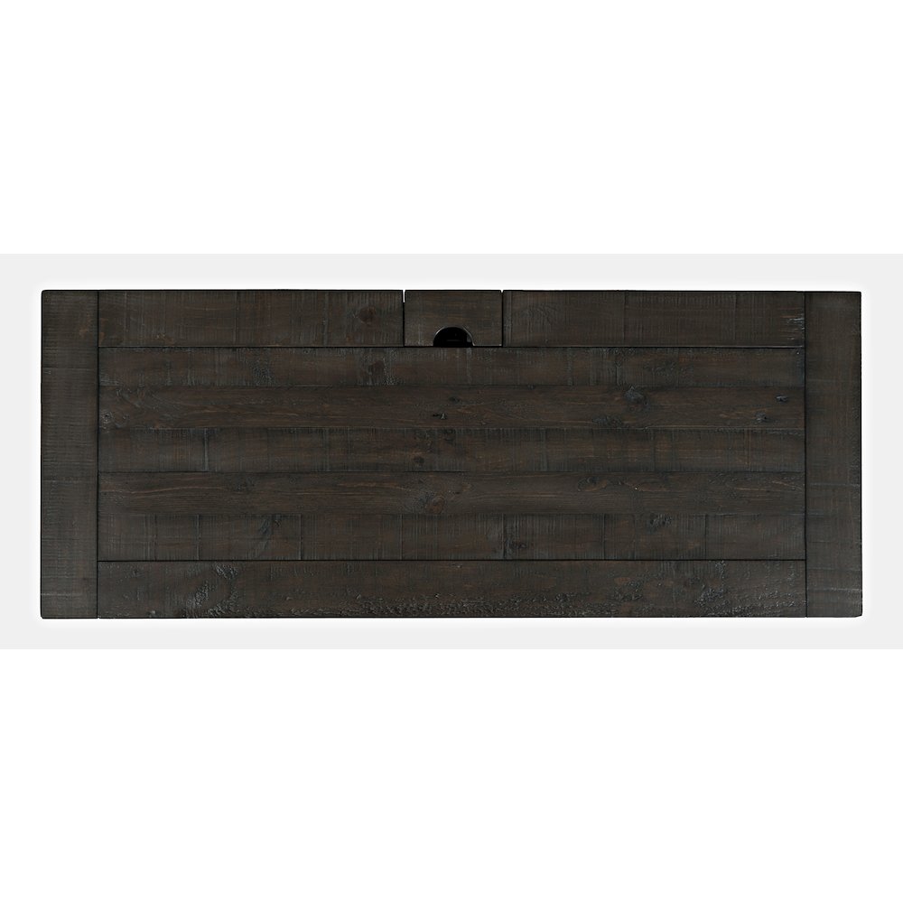 Madison County Rustic Reclaimed Solid Wood Farmhouse USB Charging Desk. Picture 8