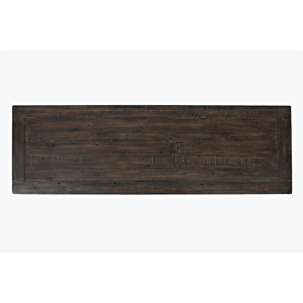 Madison County Rustic Reclaimed Solid Wood Farmhouse 60" Barn Door Console. Picture 7