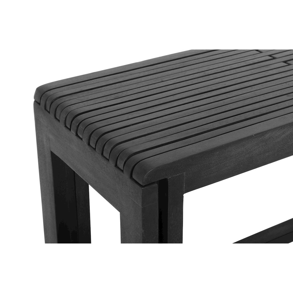 Bradford Modern Extendable Solid Mango Hardwood Bench. Picture 4