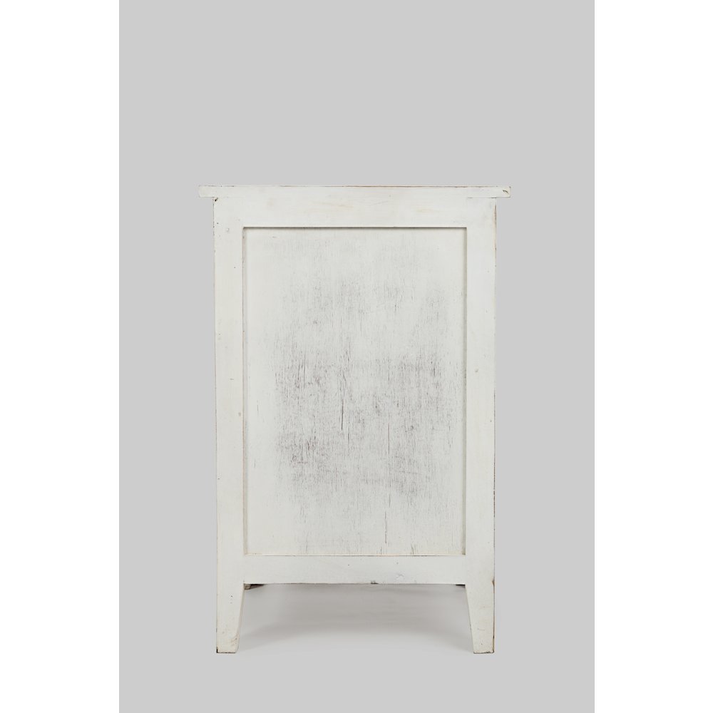 Global Archive Hand Carved Mango Wood Accent Table. Picture 8