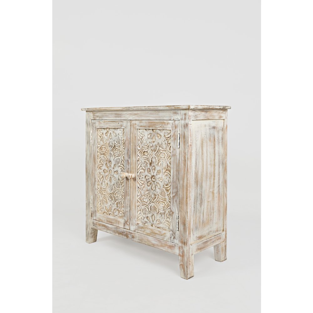 Global Archive Hand Carved 32" Accent Chest. Picture 2