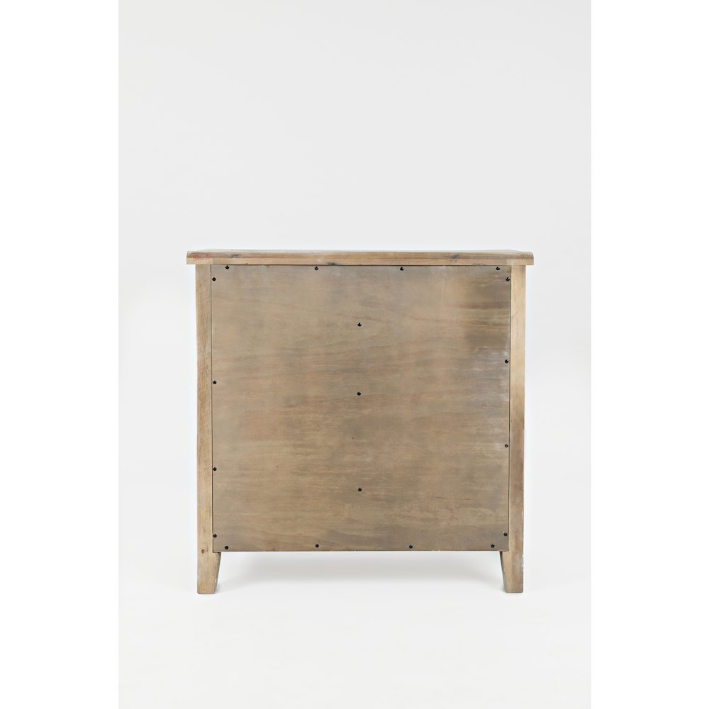 Artisan's Craft Rustic Farmhouse Distressed Acacia Accent Chest. Picture 8