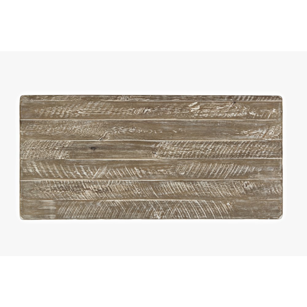 Artisan's Craft Rustic Farmhouse Distressed Acacia Accent Chest. Picture 7