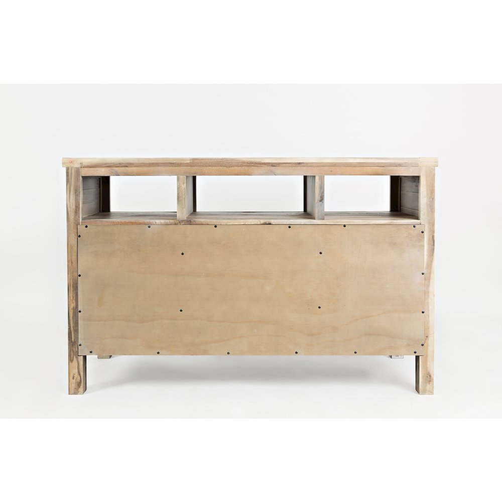 50" Rustic Farmhouse Solid Wood Distressed Media Console TV Stand. Picture 8