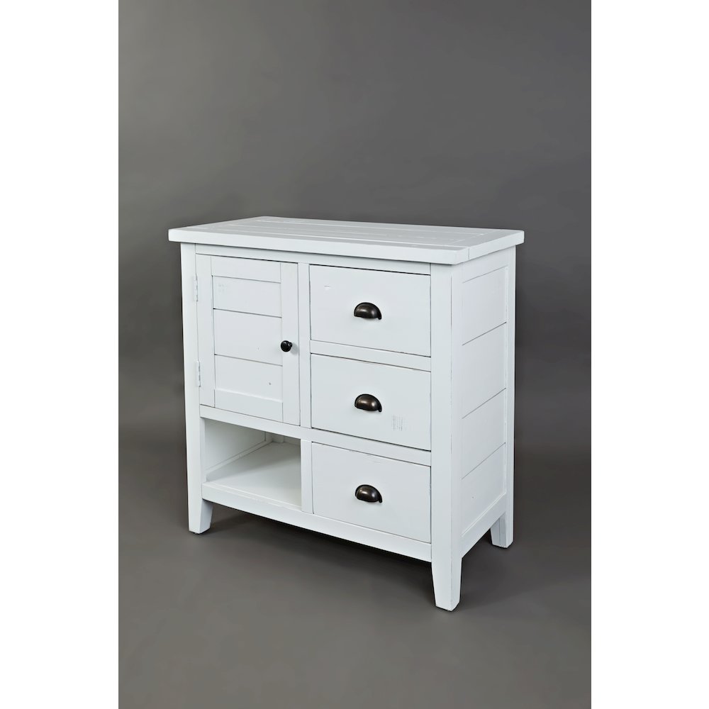 Artisan's Craft Rustic Farmhouse Distressed Solid Wood Accent Chest. Picture 2