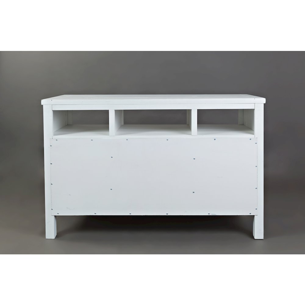 50" Rustic Farmhouse Solid Wood Distressed Media Console TV Stand. Picture 8