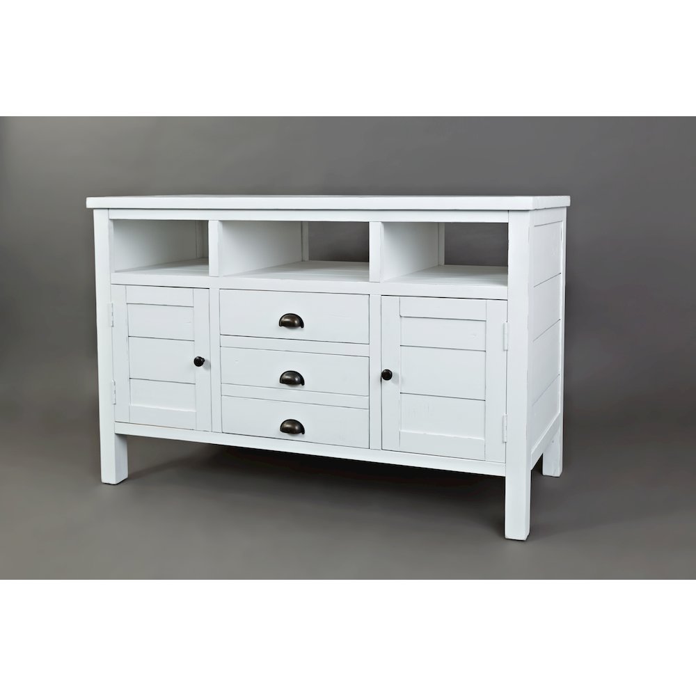 50" Rustic Farmhouse Solid Wood Distressed Media Console TV Stand. Picture 2