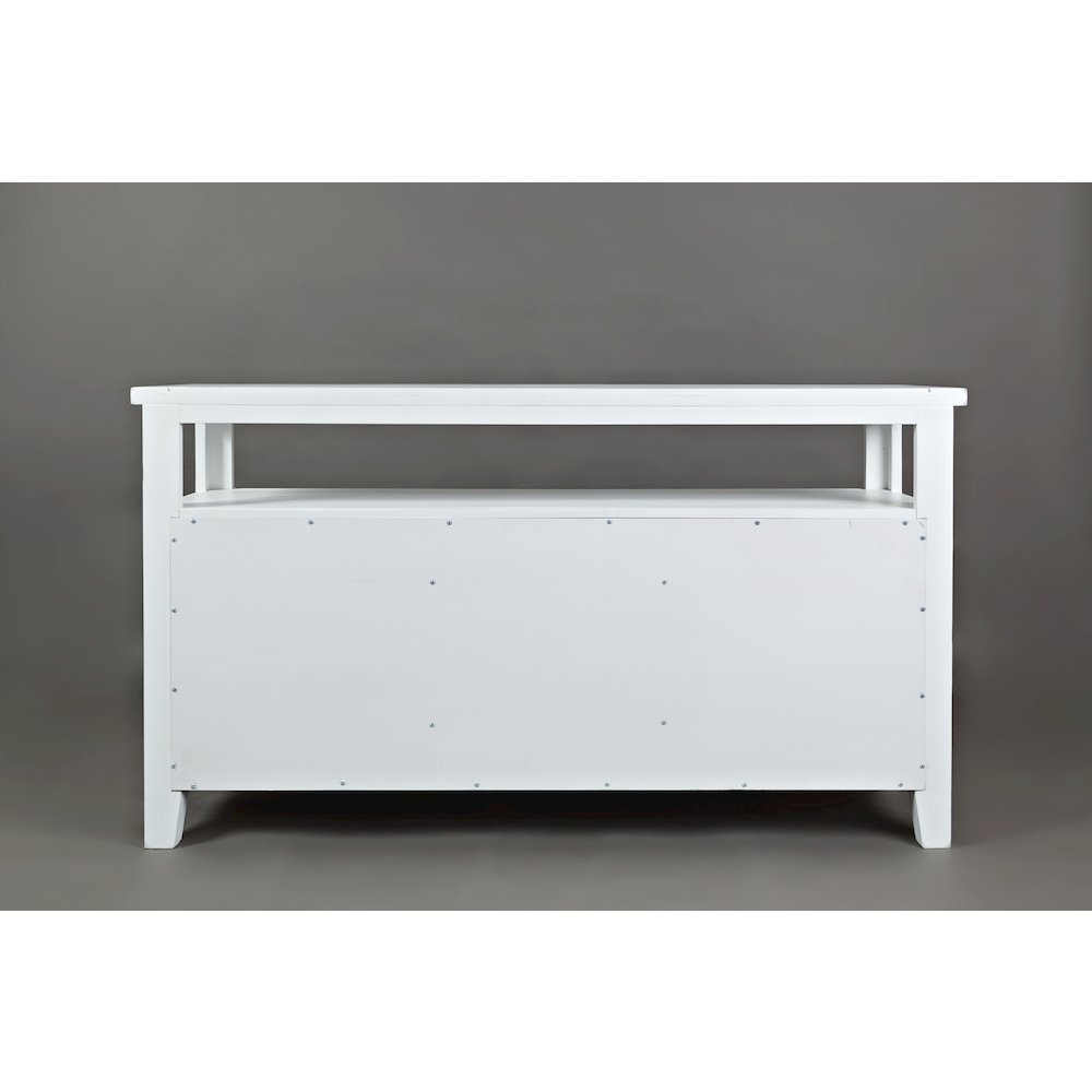 70" Rustic Farmhouse Solid Wood Distressed Media Console TV Stand. Picture 8