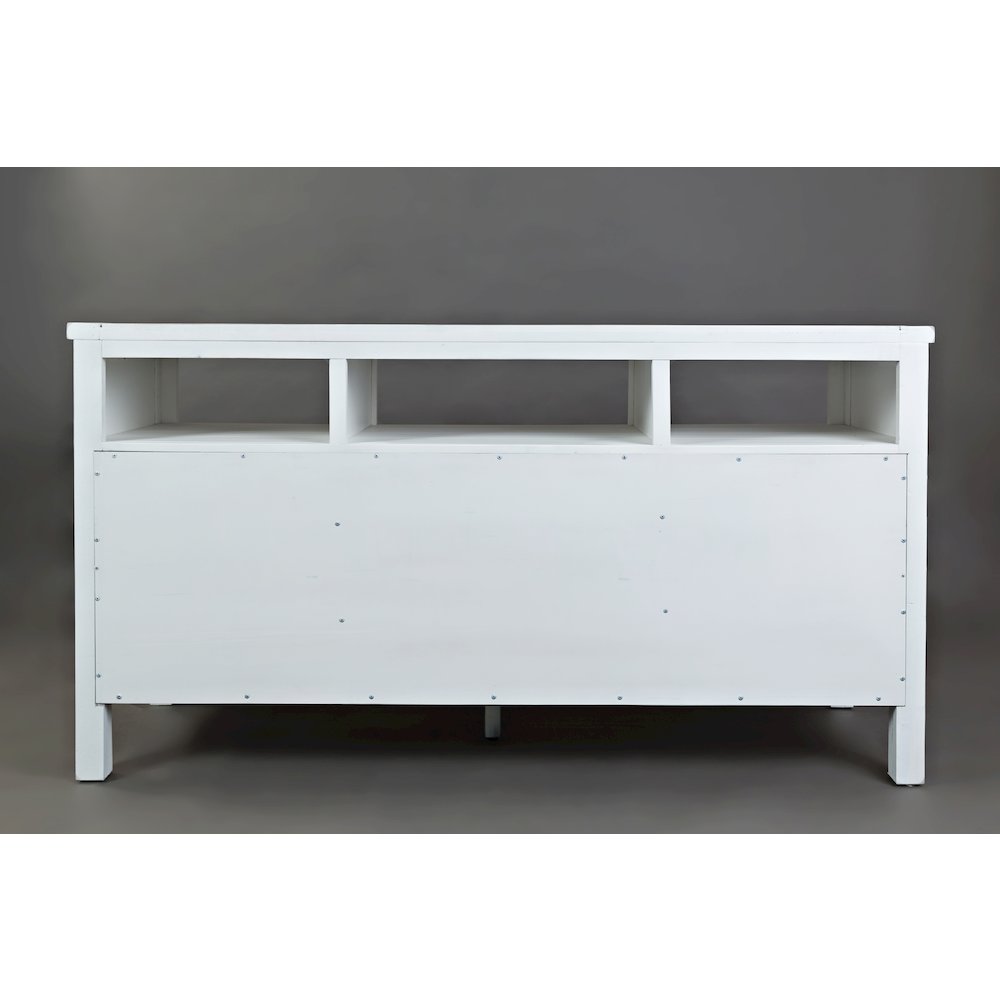 60" Rustic Farmhouse Solid Wood Distressed Media Console TV Stand. Picture 8