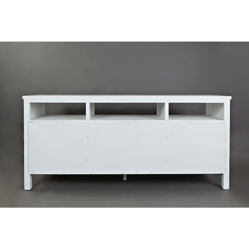 Artisan's Craft Rustic Farmhouse Distressed Acacia Media Console 70". Picture 8