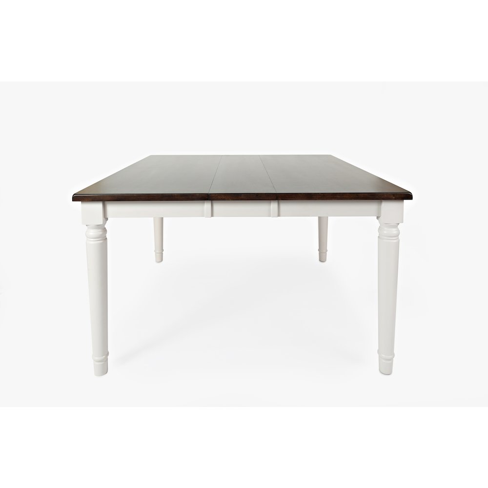 Orchard Park Farmhouse Solid Rubberwood Square Counter Height Table. Picture 1