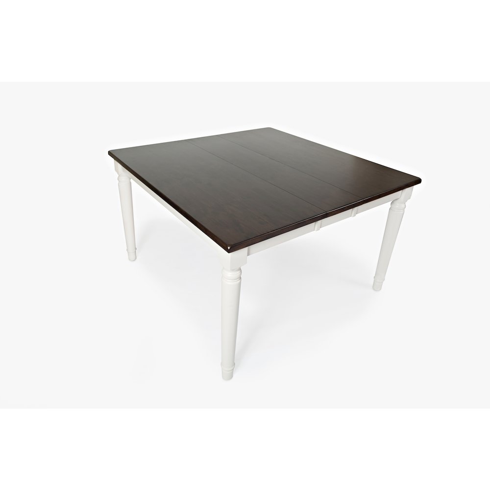 Orchard Park Farmhouse Solid Rubberwood Square Counter Height Table. Picture 3