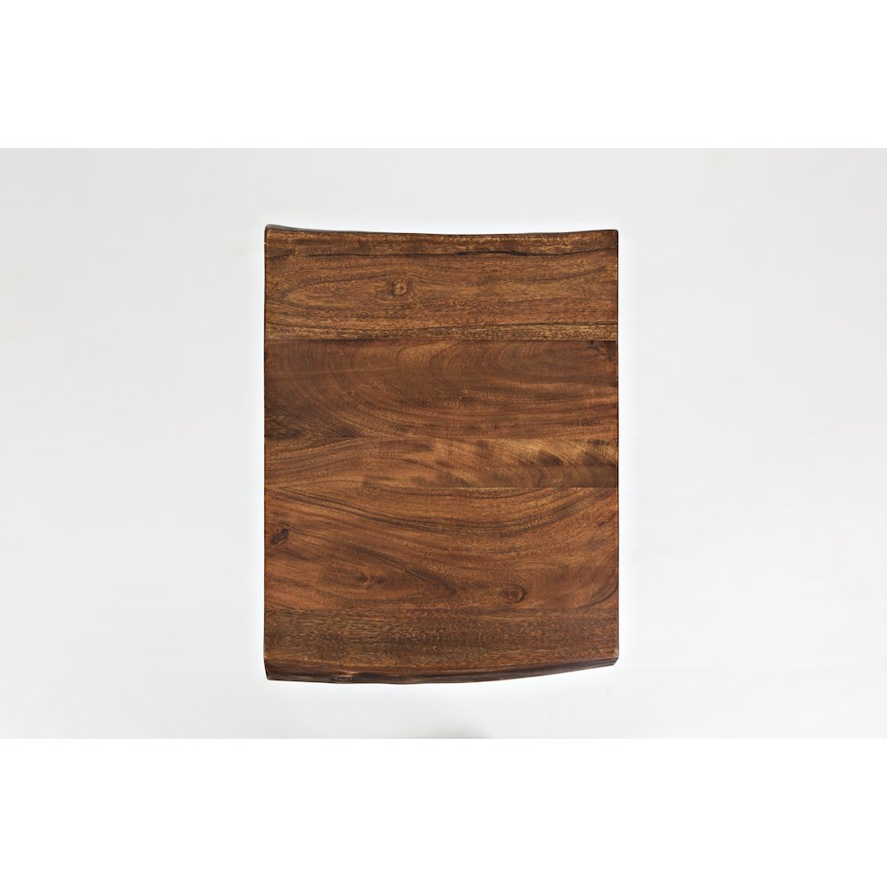 Nature's Edge Solid Acacia Chairside Table. Picture 6
