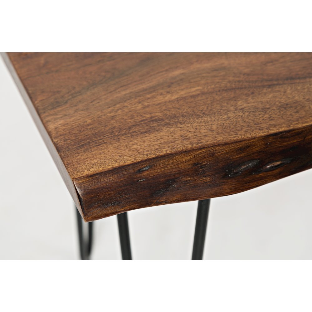 Nature's Edge 70" Solid Acacia Bench. Picture 4