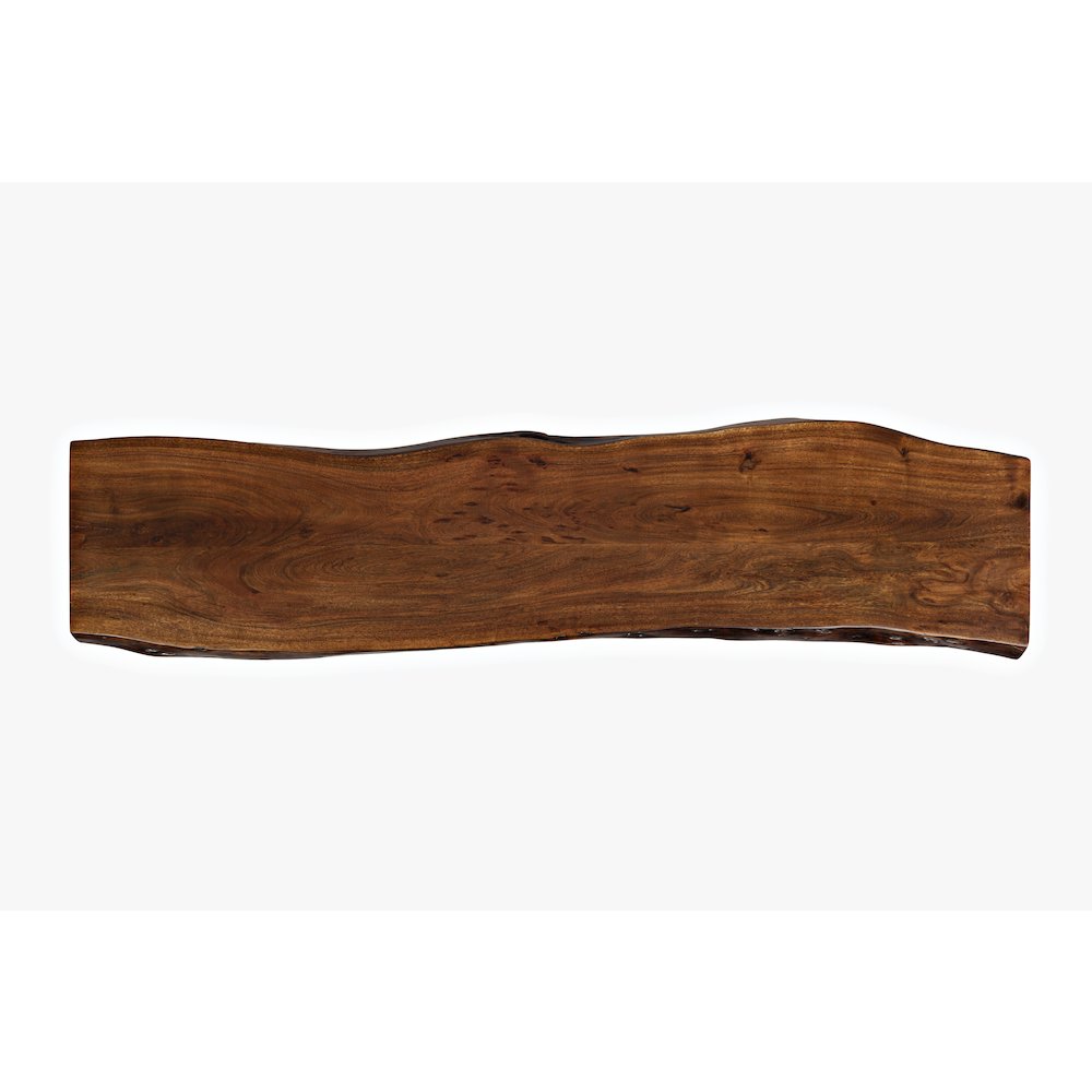 Nature's Edge 70" Solid Acacia Bench. Picture 6