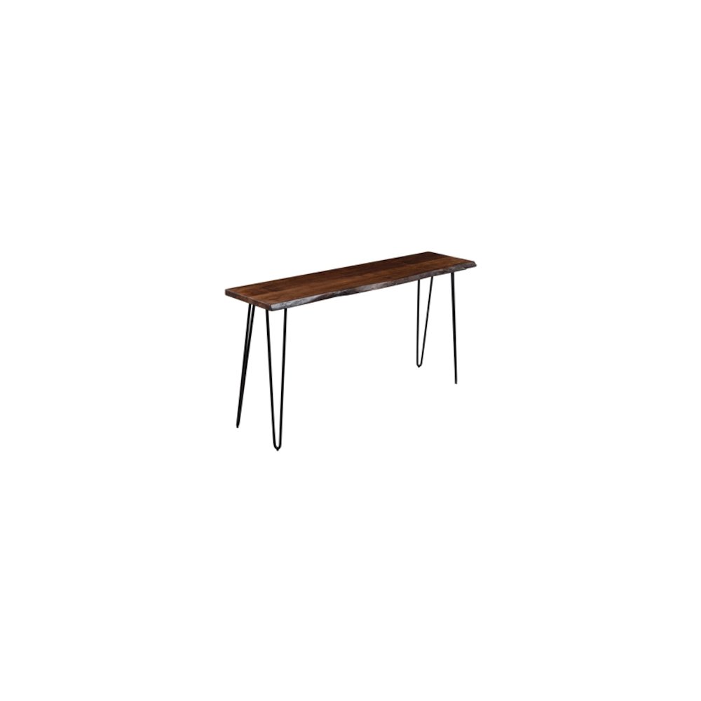 Nature's Edge Solid Acacia Counter Height Sofa Dining Table. Picture 3