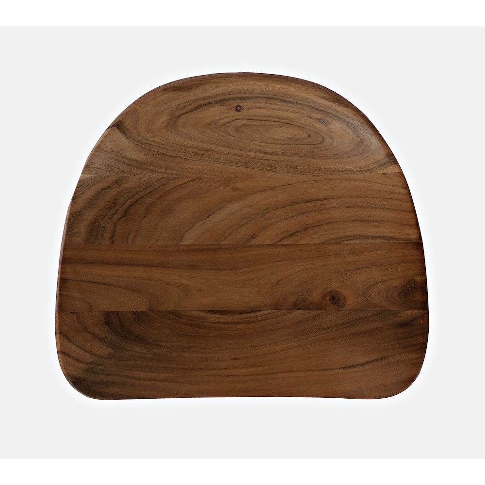 Nature's Edge Solid Acacia Counter Height Backless Stool (Set of 3). Picture 5