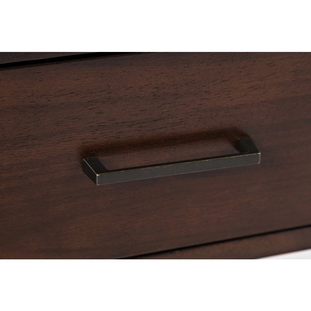 Twin Cities Contemporary Brown End Table. Picture 5