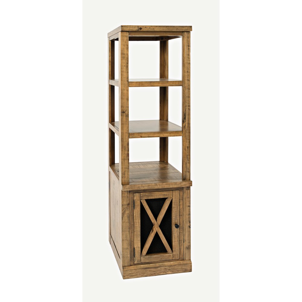 Telluride Rustic Farmhouse Solid Wood Two Pier and Bridge Set. Picture 3