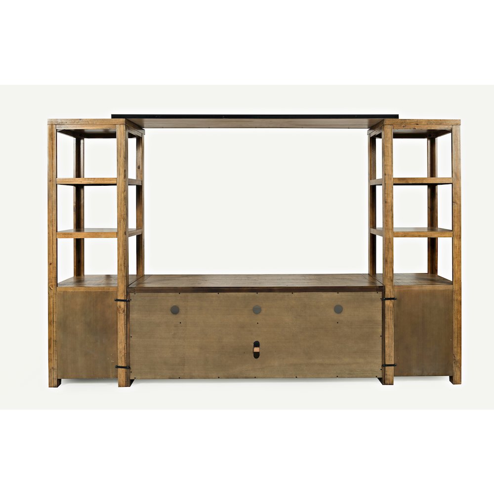 Telluride Rustic Farmhouse Solid Wood 70'' TV Console Stand. Picture 12