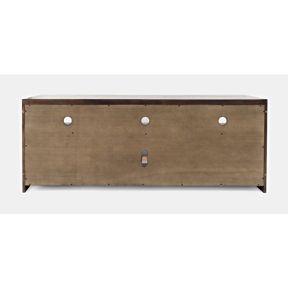 Telluride Rustic Farmhouse Solid Wood 70'' TV Console Stand. Picture 9