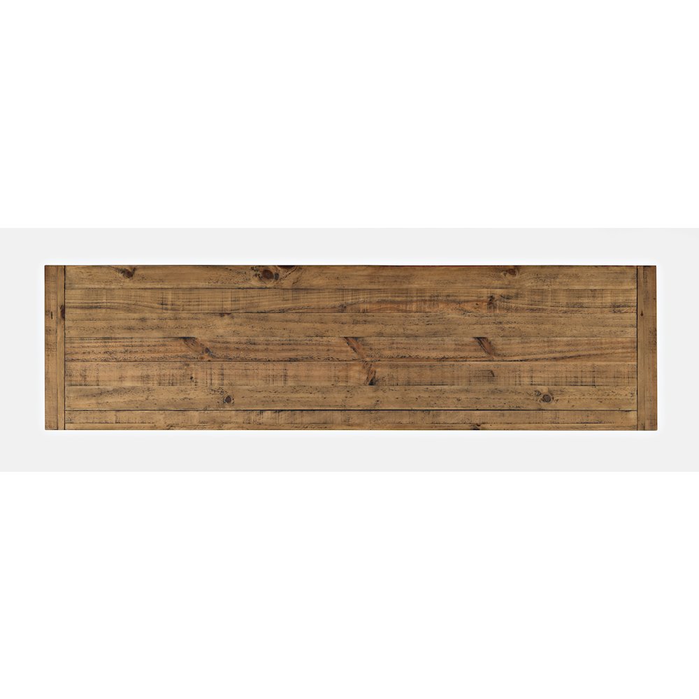 Telluride Rustic Farmhouse Solid Wood 70'' TV Console Stand. Picture 8
