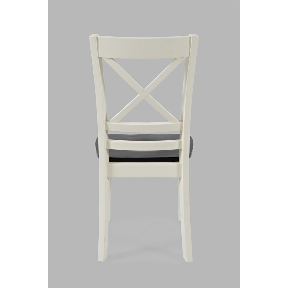 Asbury Park Solid Wood Farmhouse Cross-Back Dining Chair (Set of 2). Picture 6