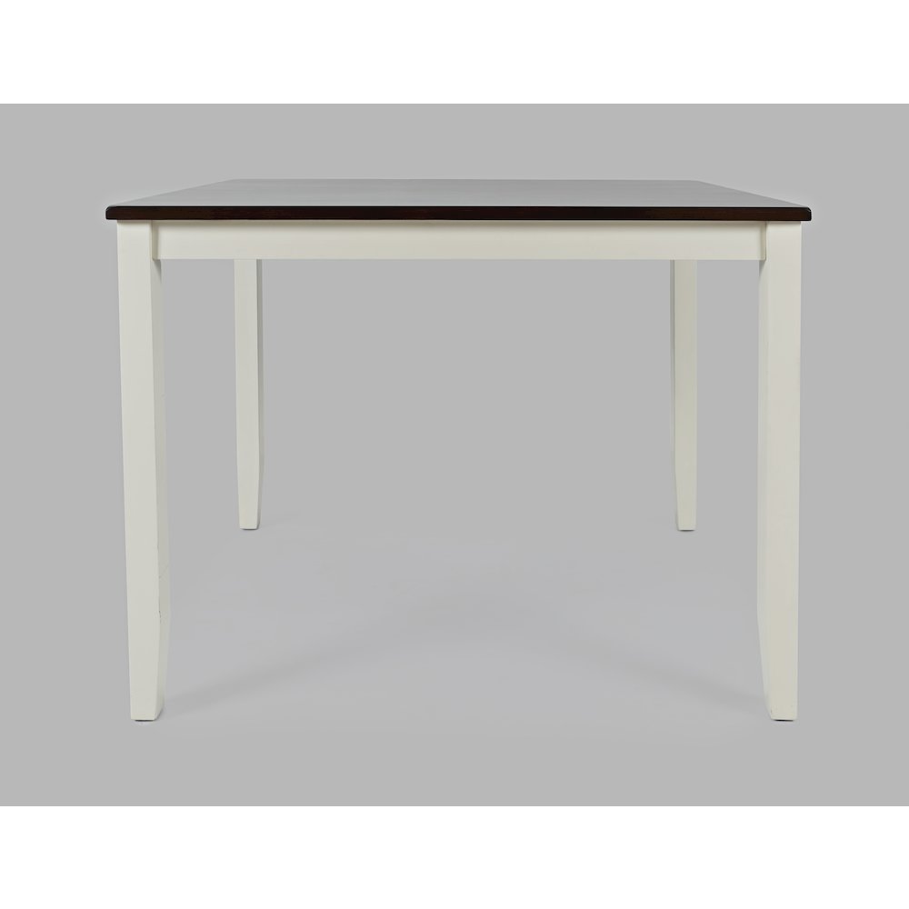 Asbury Park Solid Wood Farmhouse Four Piece Counter Height Dining Set with Bench. Picture 9