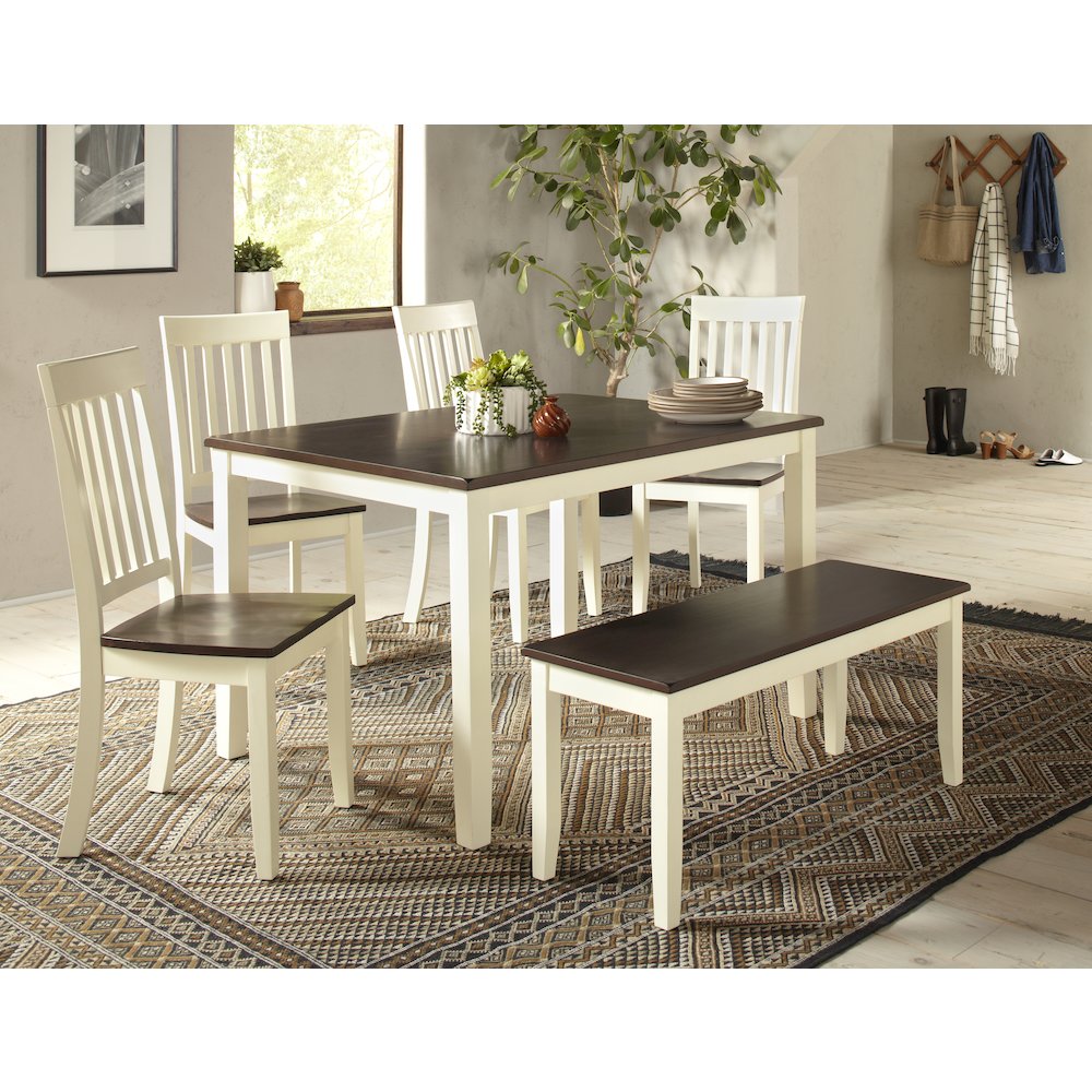 Decatur Lane Farmhouse Solid Wood Dining Chair (Set of 2). Picture 6