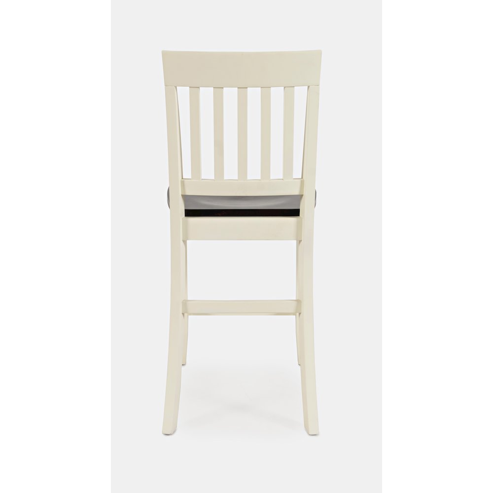 Decatur Lane Farmhouse Solid Wood Counter Stool (Set of 2). Picture 5