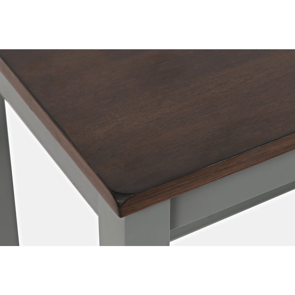 Decatur Lane Farmhouse 4 Piece Solid Wood Counter Height Set. Picture 5