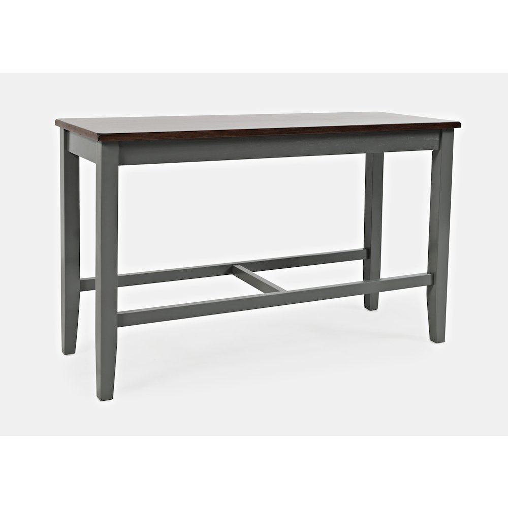 Decatur Lane Farmhouse 4 Piece Solid Wood Counter Height Set. Picture 6