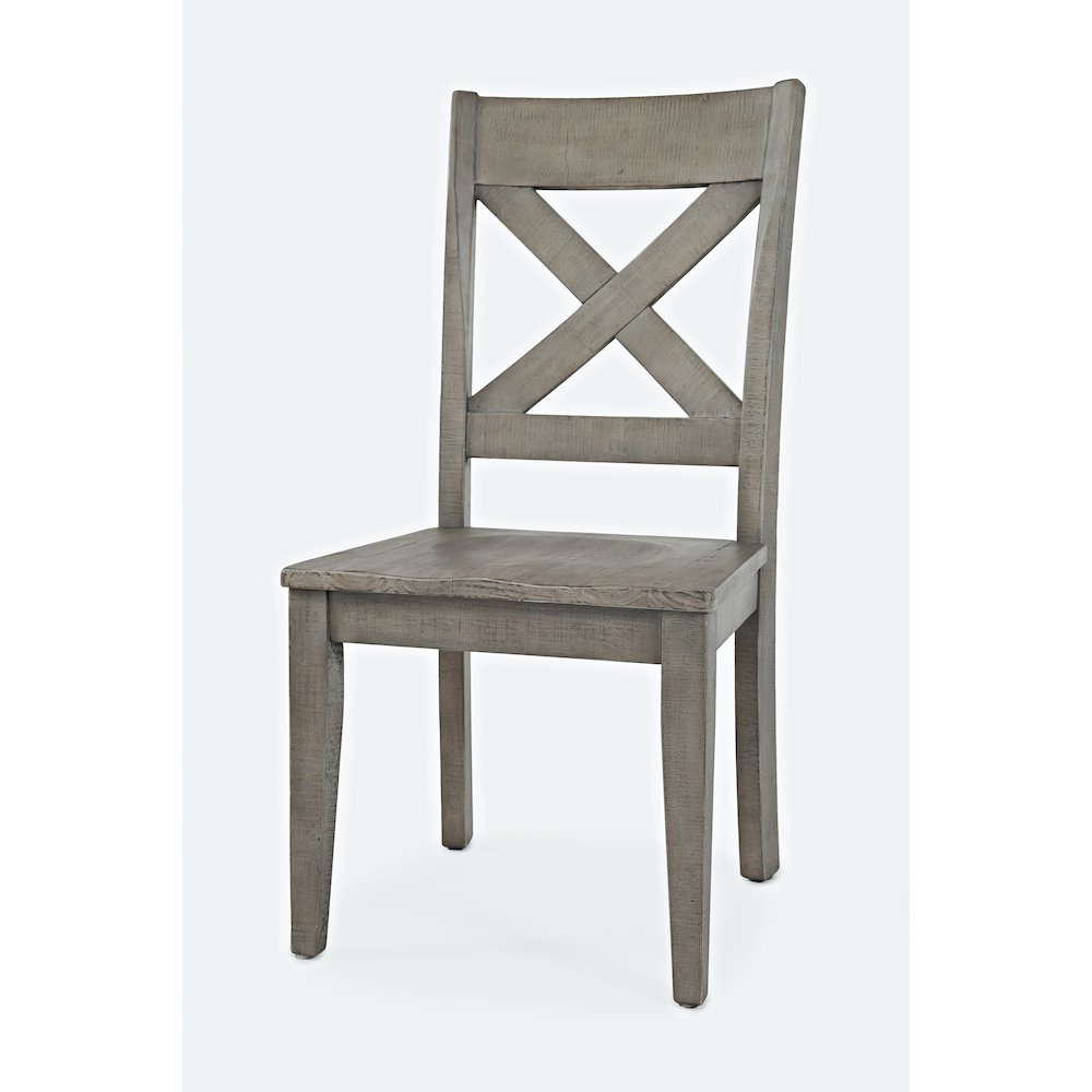 Outer Banks Reclaimed Solid Wood Farmhouse X-Back Chair (Set of 2). Picture 3