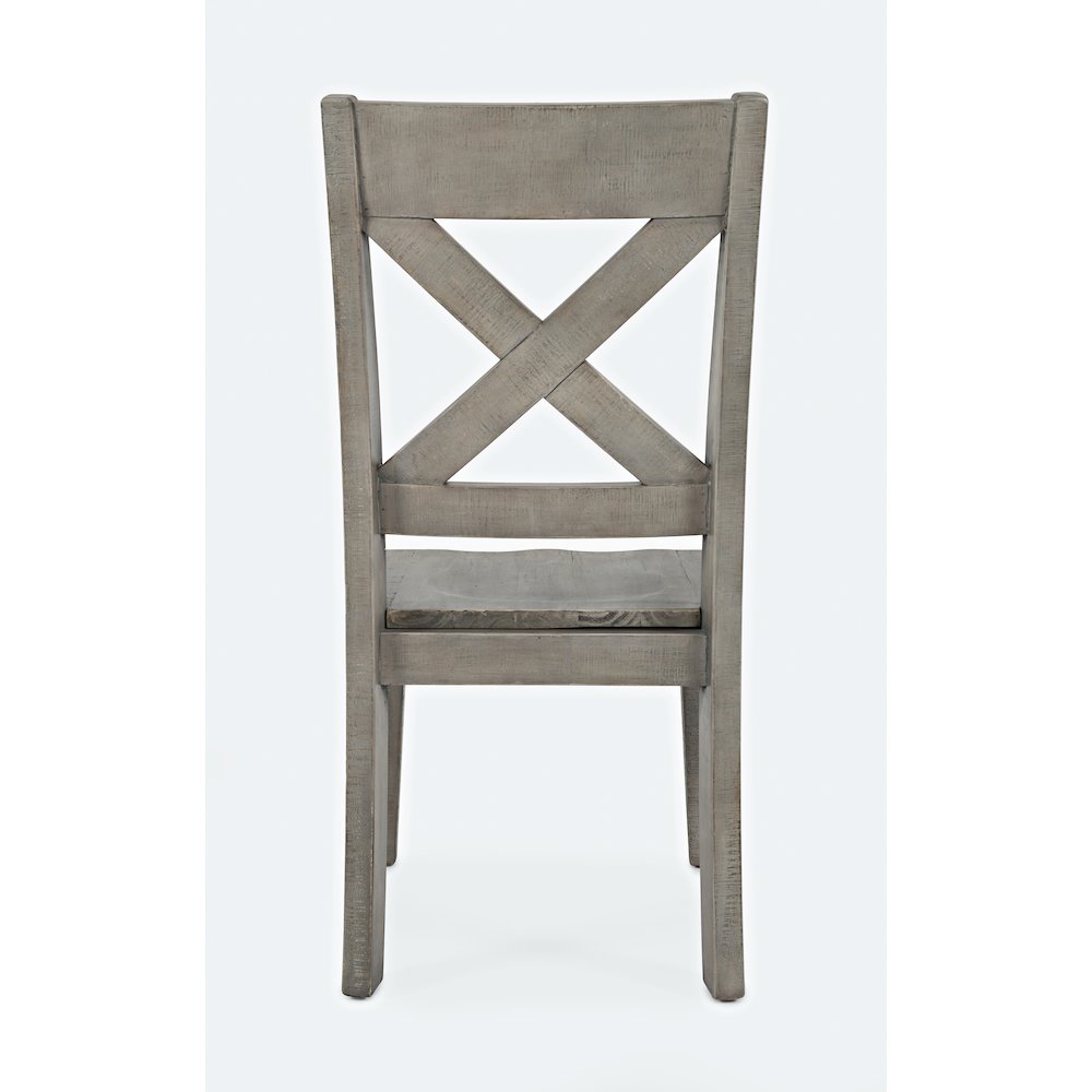 Outer Banks Reclaimed Solid Wood Farmhouse X-Back Chair (Set of 2). Picture 6