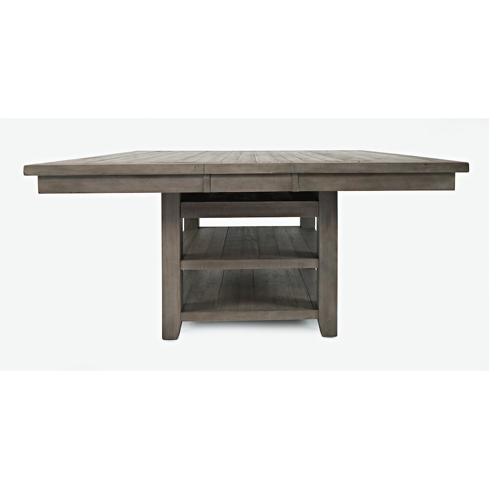 Table from the Outer Banks Coastal Reclaimed Pine 60" Nine-Piece Counter Height Dining Set (SKU: BG3389661). Picture 1