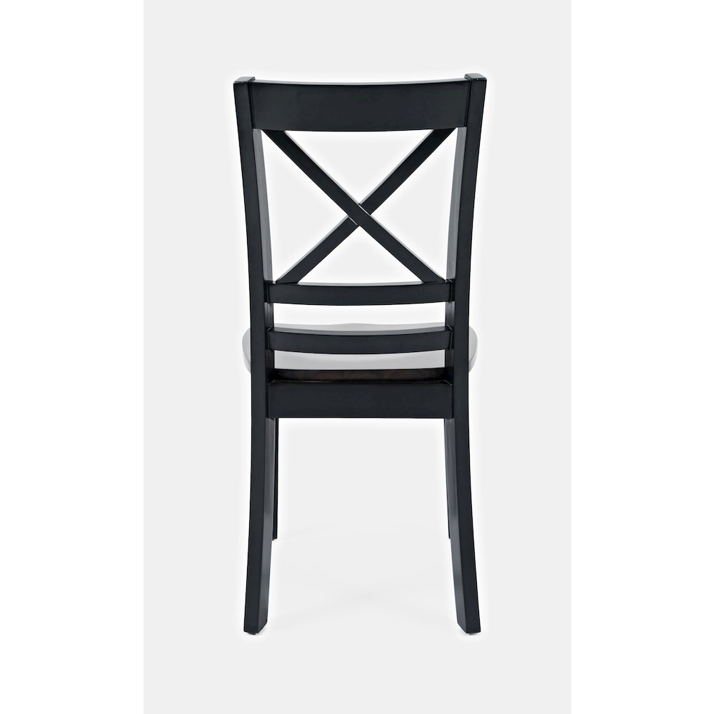 Asbury Park Solid Wood Farmhouse Cross-Back Dining Chair (Set of 2). Picture 5