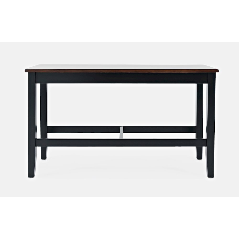 Asbury Park Solid Wood Farmhouse Four Piece Counter Height Dining Set with Bench. Picture 8