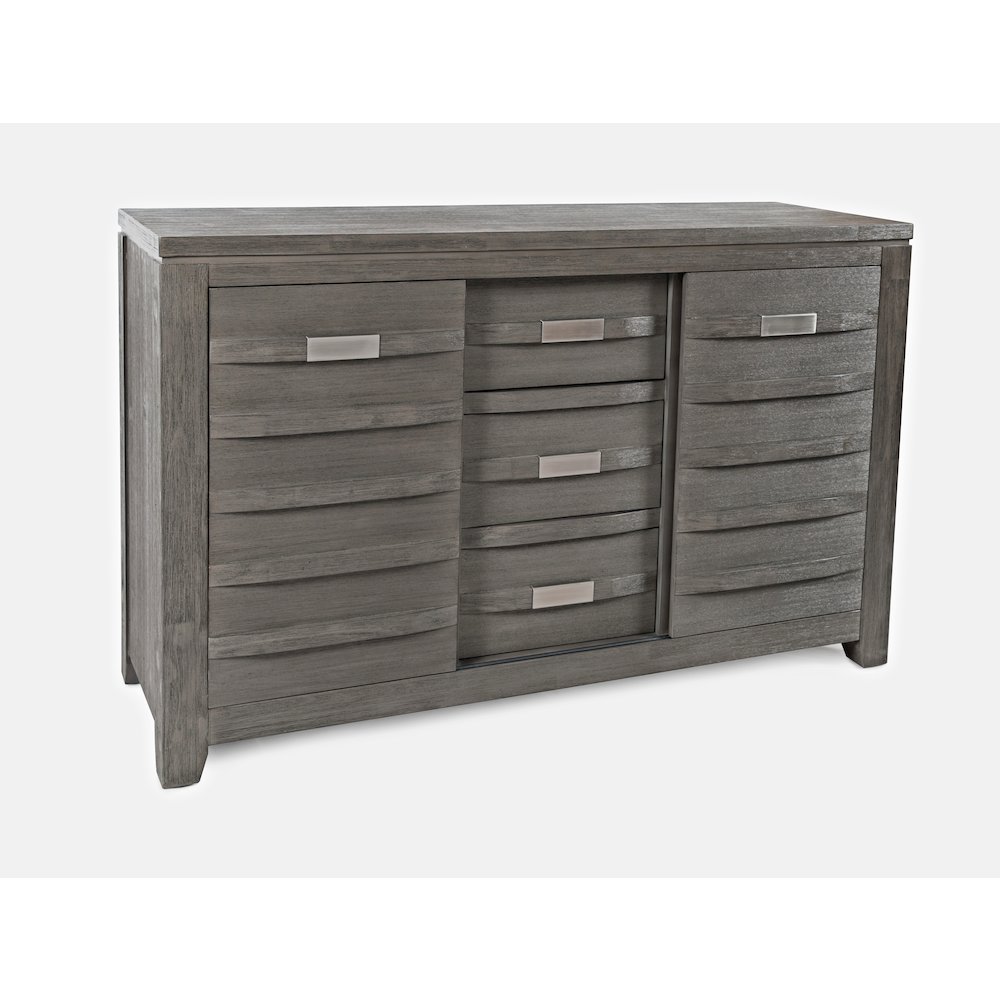 Altamonte Contemporary 54" Server with Sliding Doors. Picture 3