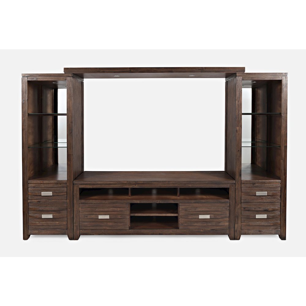 Altamonte Contemporary Entertainment Center with 70'' TV Console and LED Lights. Picture 1
