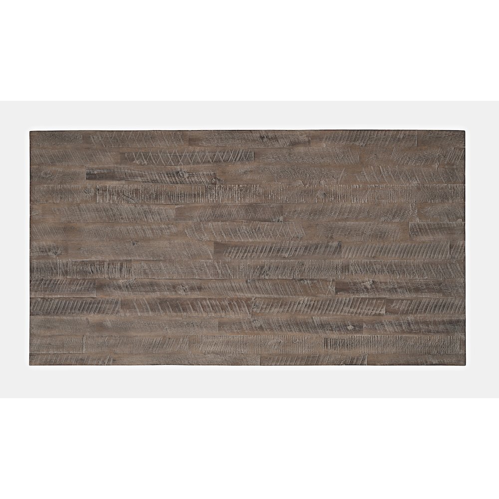 East Hampton Distressed 48" Solid Wood Coffee Table. Picture 6