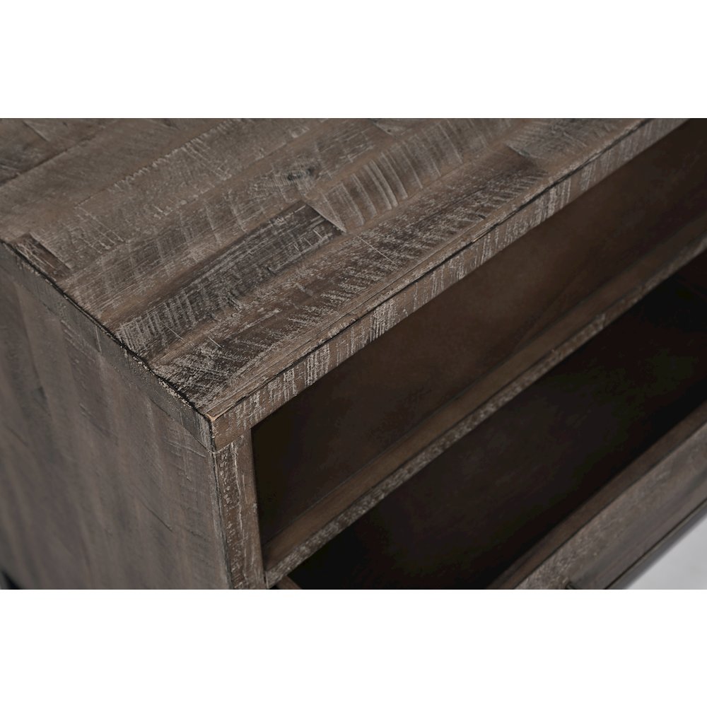 East Hampton Distressed Solid Wood Sofa Table. Picture 4