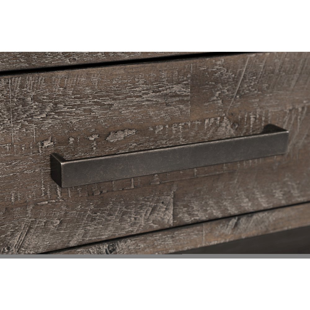 East Hampton Distressed Solid Wood Sofa Table. Picture 5