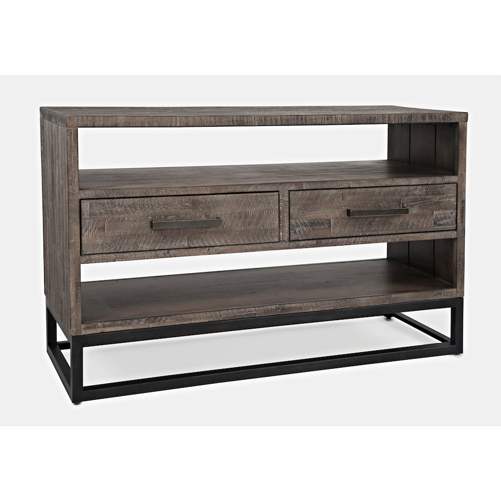 East Hampton Distressed Solid Wood Sofa Table. Picture 3