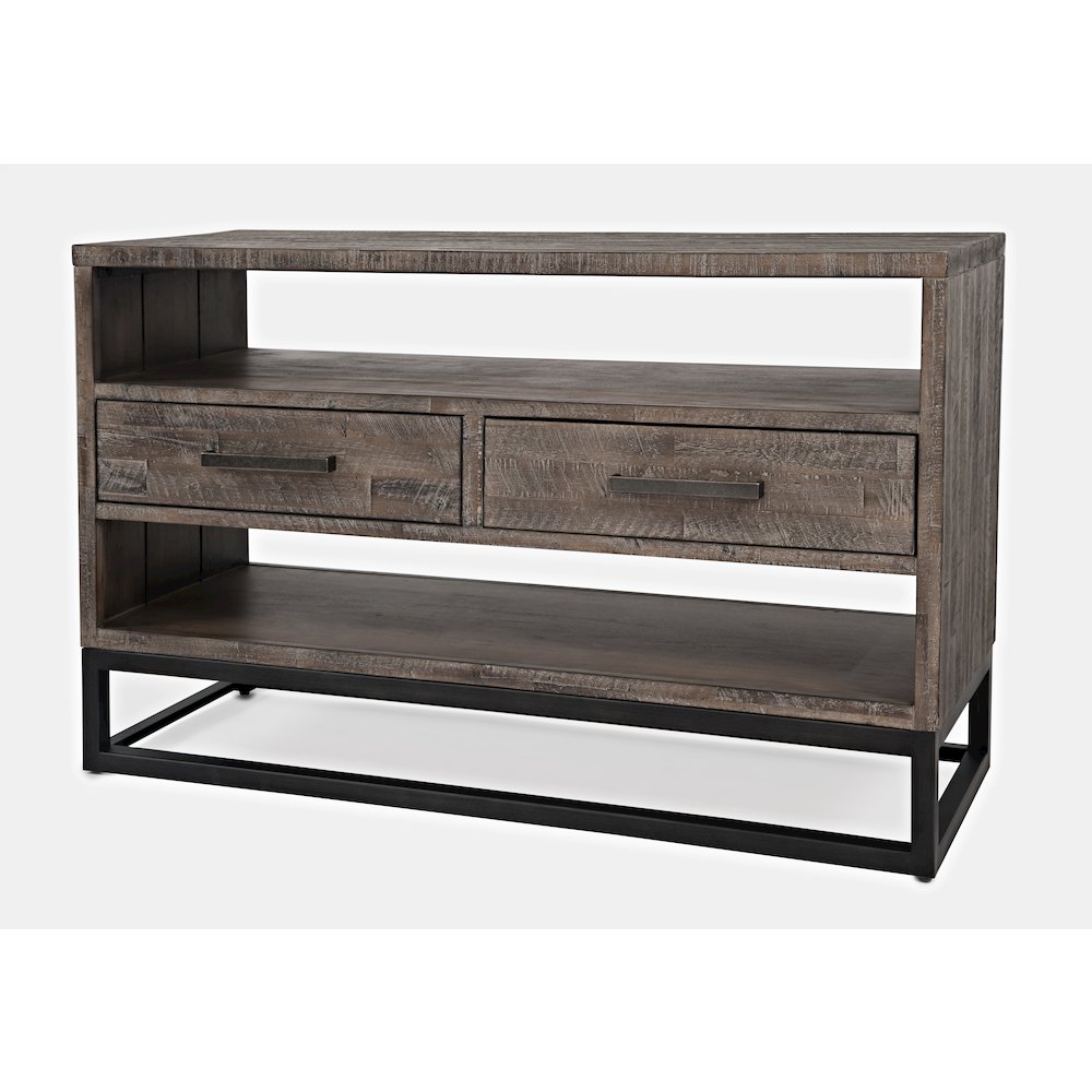 East Hampton Distressed Solid Wood Sofa Table. Picture 2