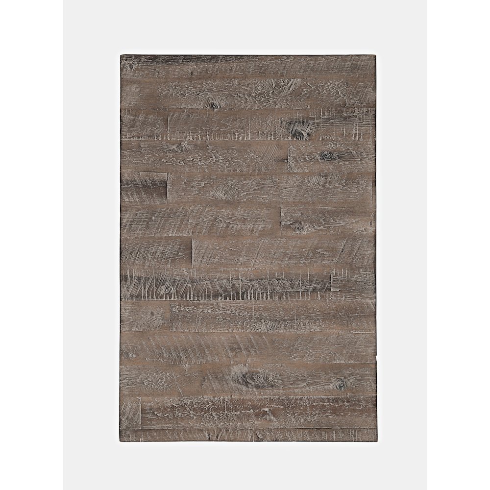 East Hampton Distressed Solid Wood USB Charging Chairside Table. Picture 7