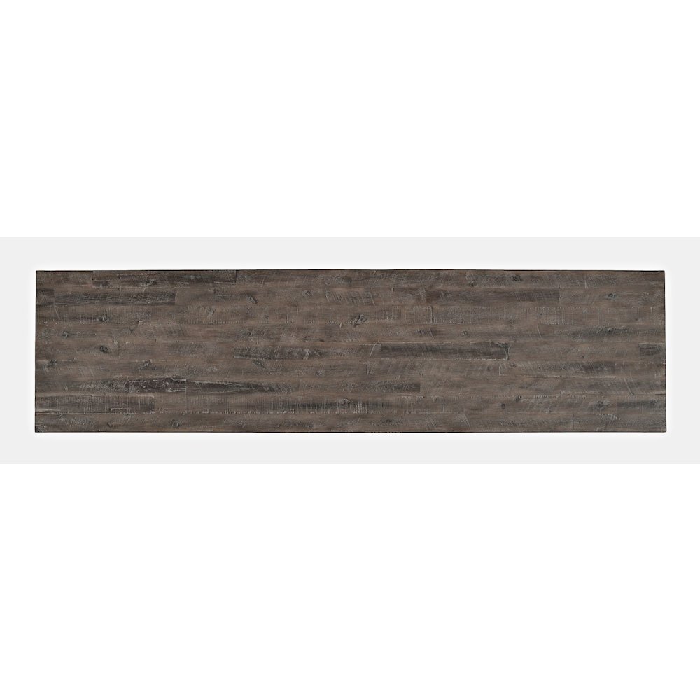 East Hampton Distressed Solid Wood Media Unit. Picture 6