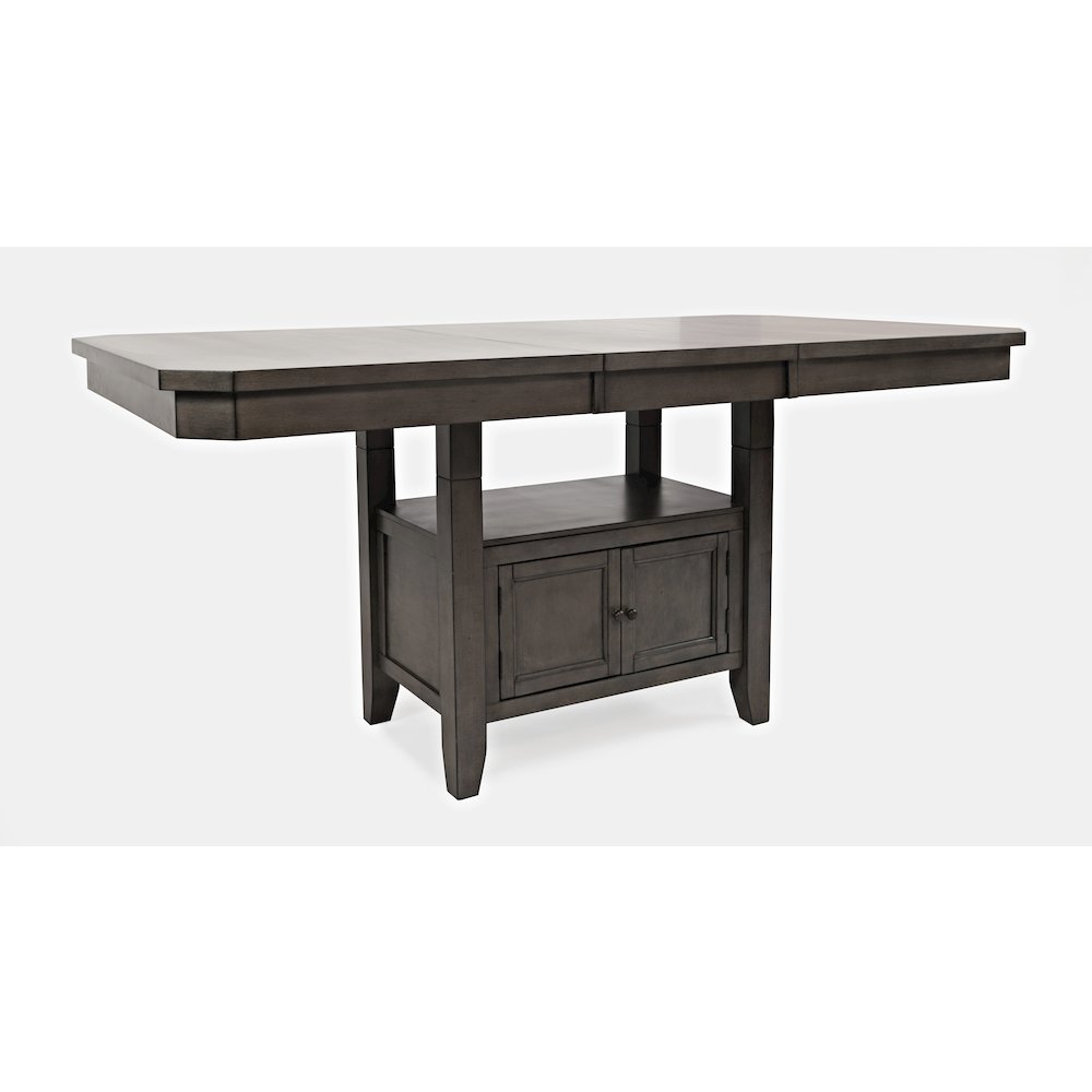 Manchester  Contemporary Adjustable Height 78" Rectangle Dining Table. Picture 2