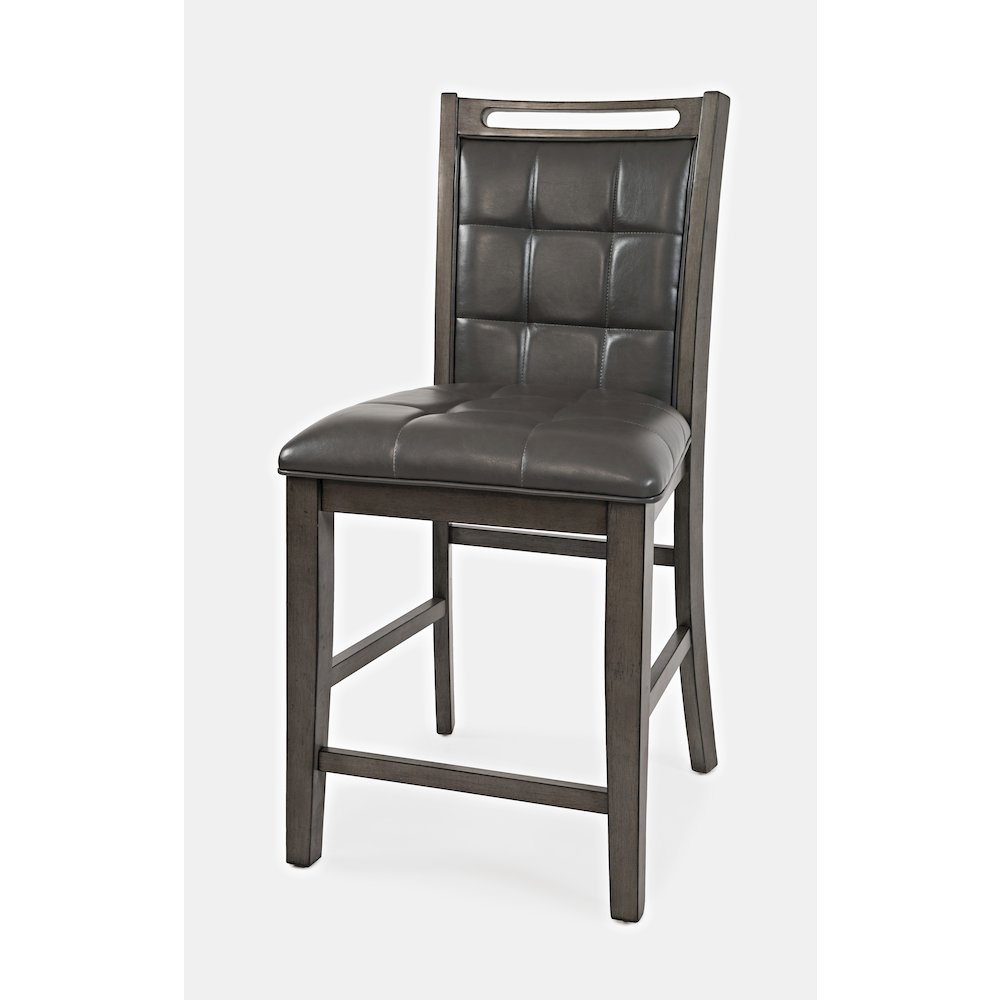 Manchester Contemporary Upholstered Counter Stool (Set of 2). Picture 3