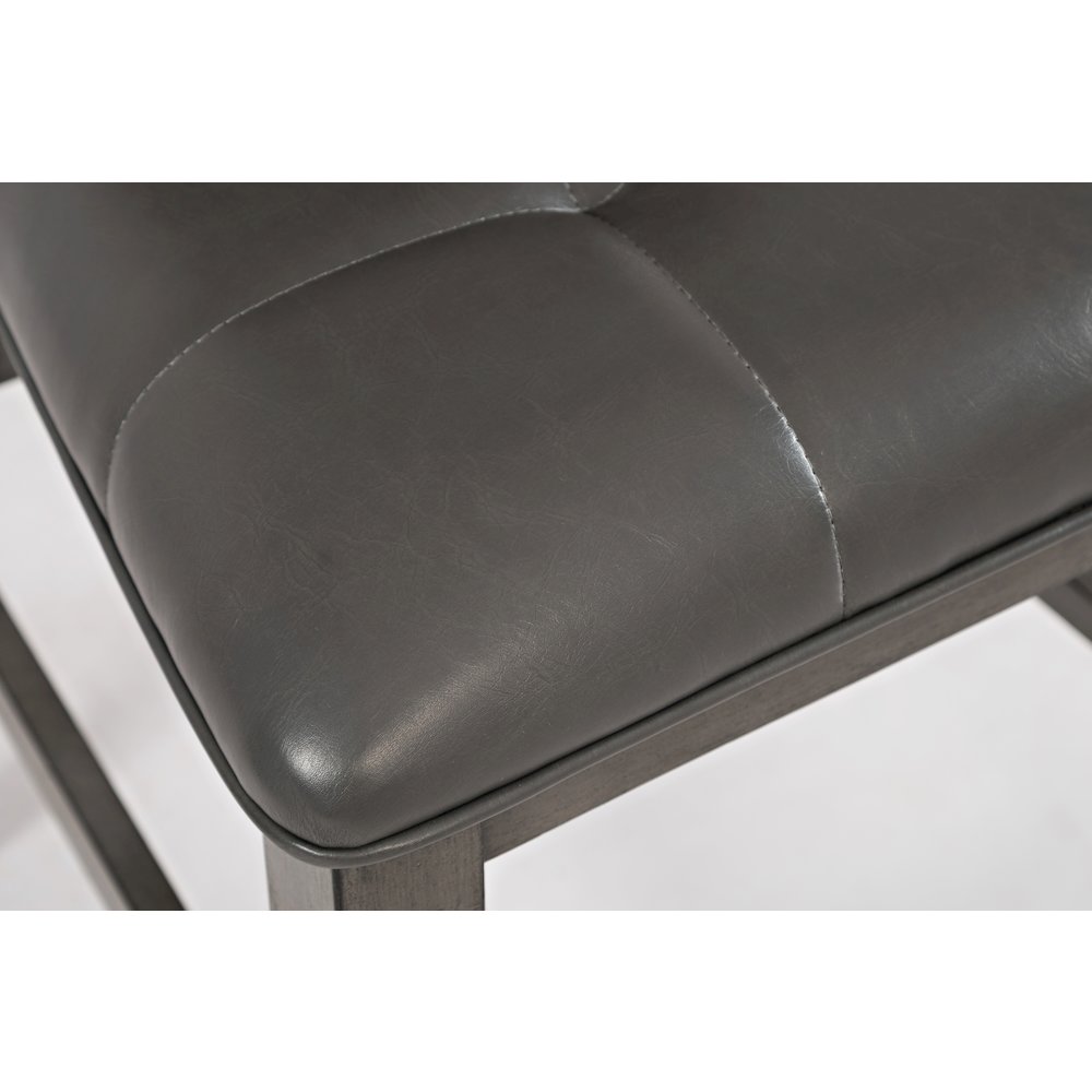 Manchester Contemporary Upholstered Counter Stool (Set of 2). Picture 4
